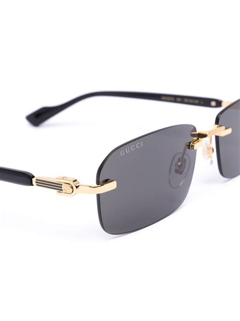 gucci rimless women's sunglasses|gucci unisex sunglasses.